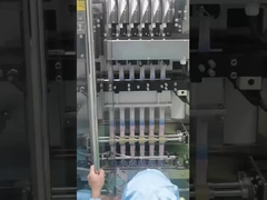 6 लेन उच्च गति टमाटर सॉस भरने की पैकेजिंग मशीन